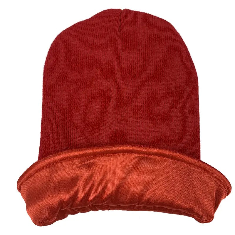 Kids Satin Lined Beanies